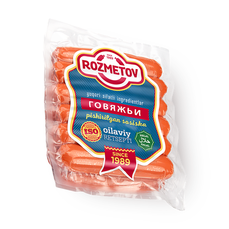 Сосиски говяжьи Rozmetov