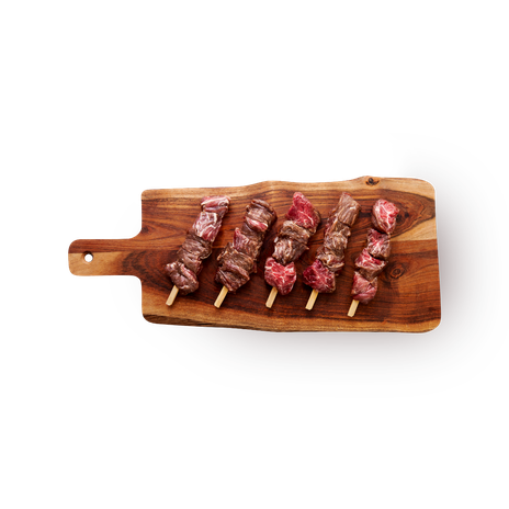 Frozen Butchers' Skewers Hanger steak (Ongla) Havat Habokrim