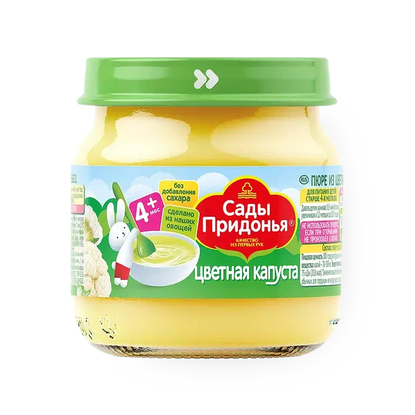 Пюре овощное из цветной капусты «Сады Придонья»