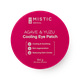 Патчи охлаждающие Mistic с экстрактами агавы и юдзу