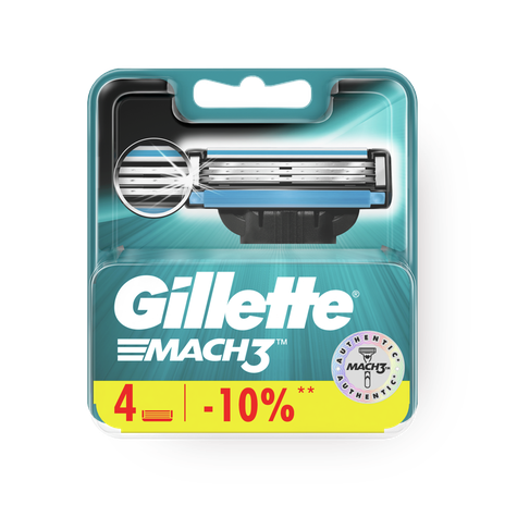 Кассеты для станка Gillette Mach 3