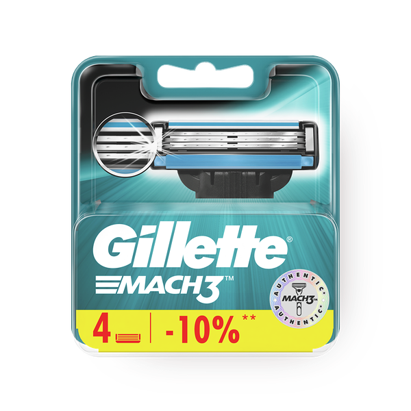 Кассеты для станка Gillette Mach 3