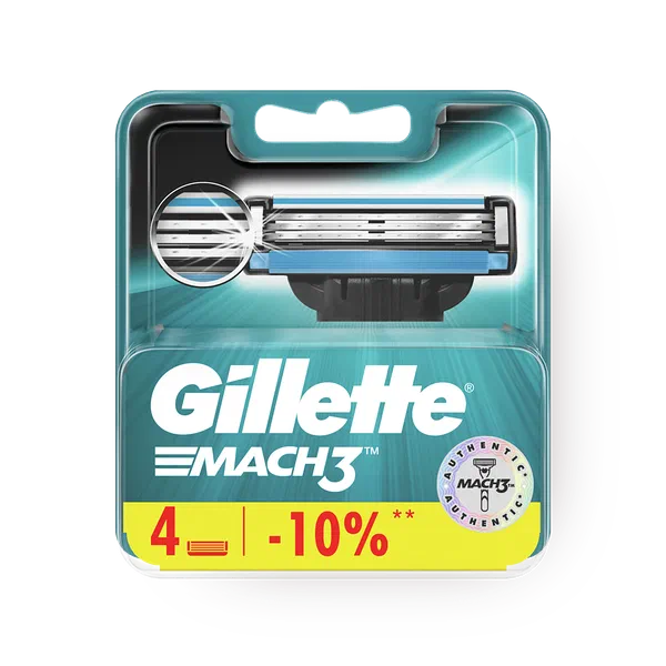 Кассеты для станка Gillette Mach 3