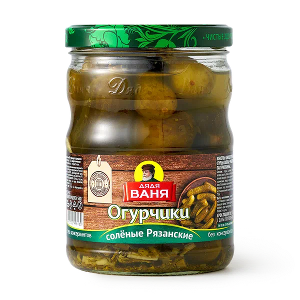 Огурчики солёные Рязанские «Дядя Ваня»