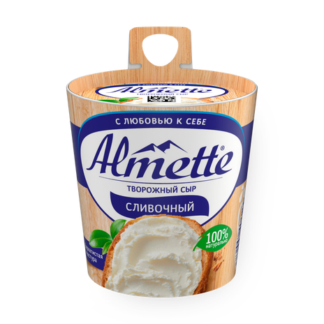 Сыр творожный Сливочный Almette 60%