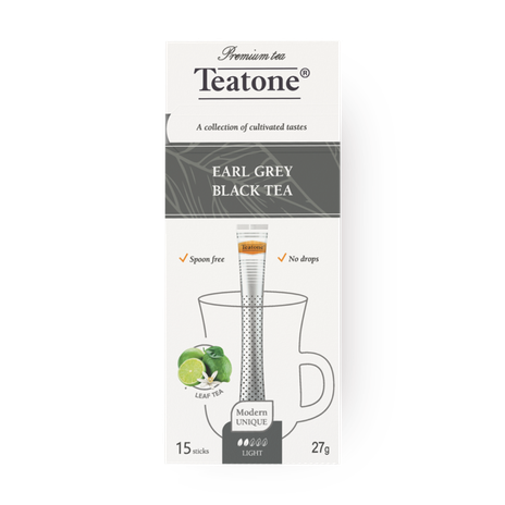 Чай чёрный Earl Grey Teatone с бергамотом в стиках