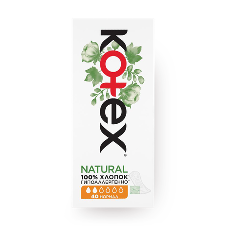 Прокладки ежедневные Kotex Natural Normal