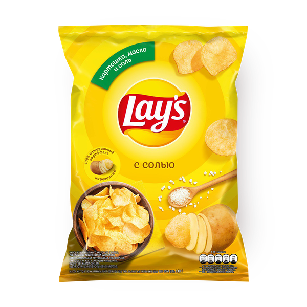 Чипсы Lay's с солью