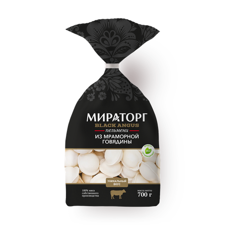 Пельмени из мраморной говядины Black Angus «Мираторг»