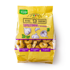 Сушки Тараллини Nina Farina с чесноком, 180 г — купить с доставкой из ...