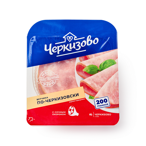 Ветчина По-черкизовски «Черкизово» нарезка
