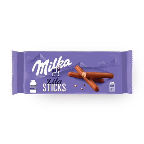Печенье-палочки Milka Choco Sticks в молочном шоколаде