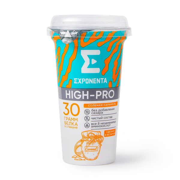 Напиток кисломолочный High Pro солёная карамель
