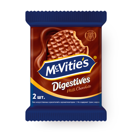 Печенье Digestives McVitie's Milk Chocolate