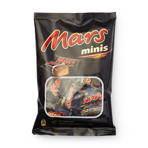 Батончики шоколадные Mars Minis