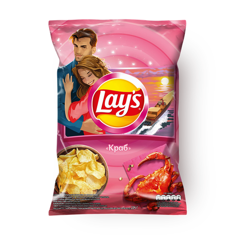 Чипсы Lay's краб