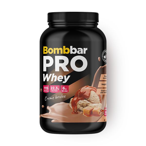 Коктейль протеиновый Bombbar Pro Whey крем-брюле