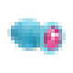 Пробка анальная Lola Games Emotions Cutie Large голубая с розовым кристаллом 10 см