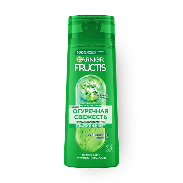 Шампунь Garnier Fructis Огуречная свежесть укрепляющий