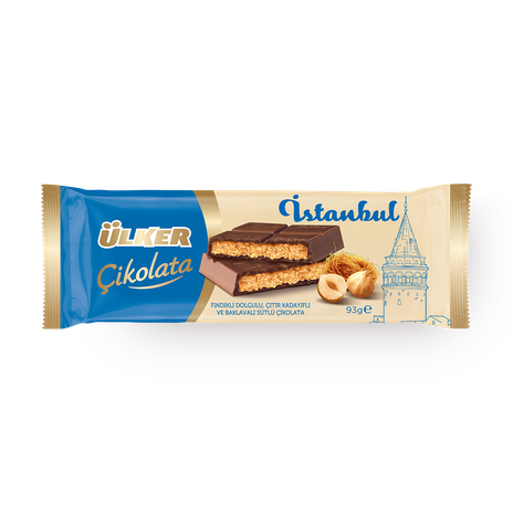 Шоколад Istanbul Ulker c фундуком