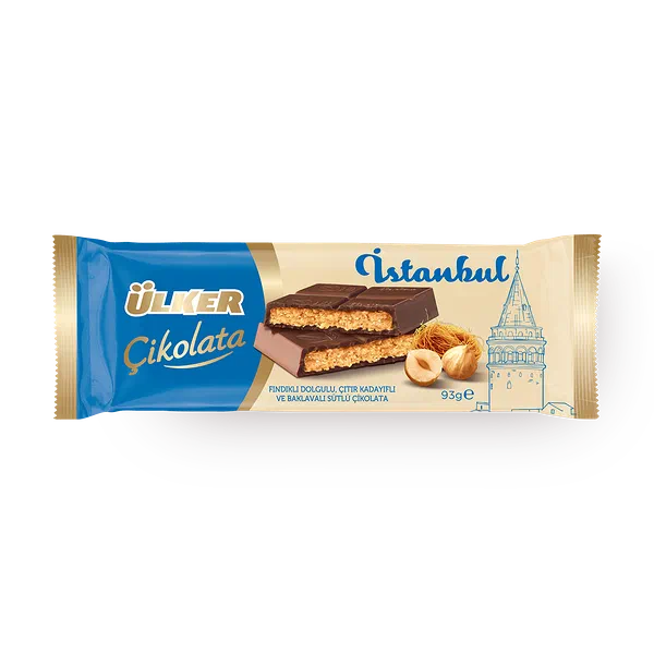 Шоколад Istanbul Ulker c фундуком