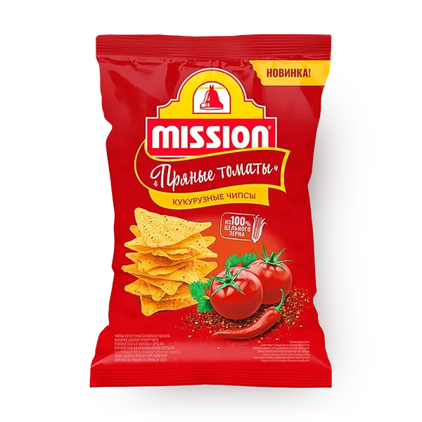 Чипсы кукурузные Mission томат