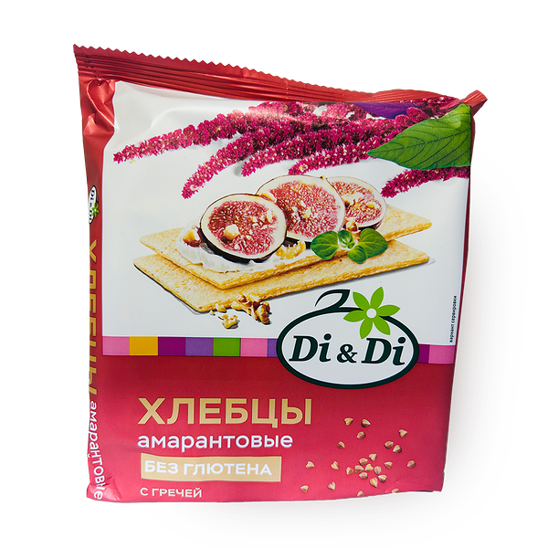 Хлебцы амарантовые Di&Di с топинамбуром и гречей