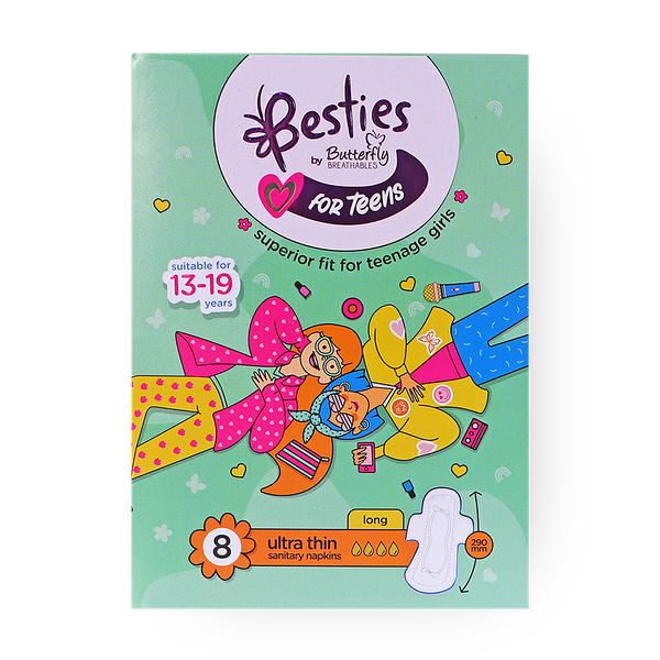 Прокладки гигиенические ежедневные Butterfly Teens