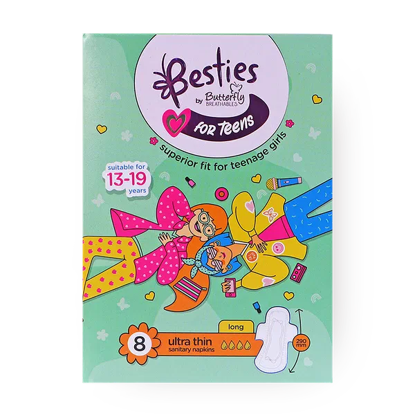 Прокладки гигиенические ежедневные Butterfly Teens