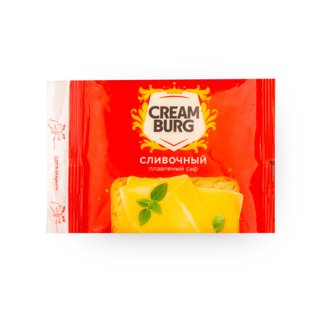 Сыр плавленый Creamburg Сливочный 45%