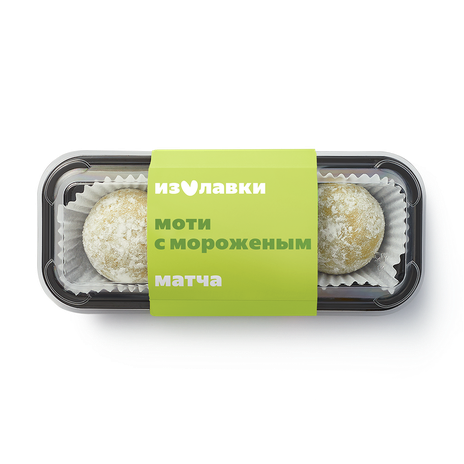 Моти «Из Лавки» с мороженым матча, 120 г — купить с доставкой из Яндекс ...