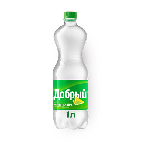 Напиток «Добрый» вкус лимон-лайм газированный