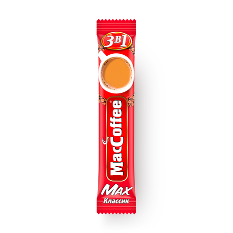 Кофейный напиток растворимый 3в1 MacCoffee Max Classic