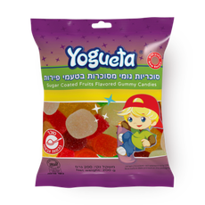 Yogueta Candied gum with fruit flavors