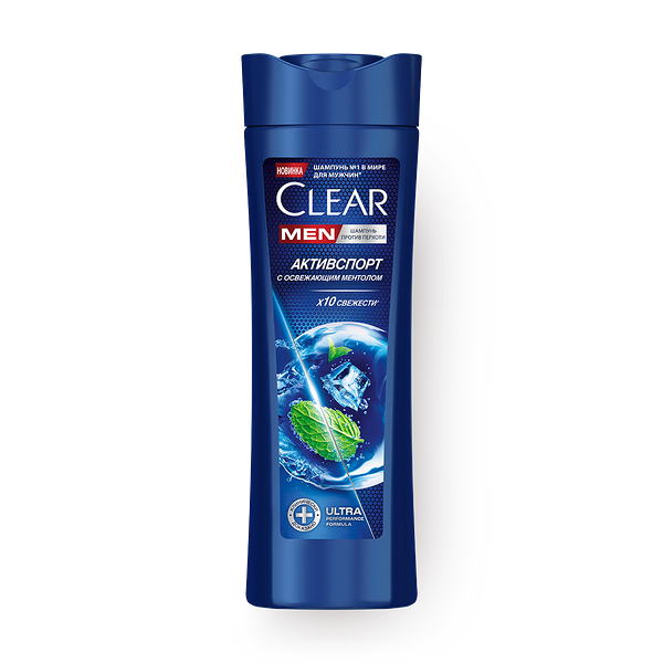 Шампунь Clear Men 2в1 Актив спорт