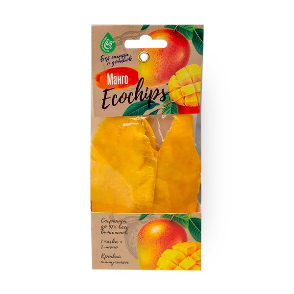 Манго сушёное Biorganic Ecochips