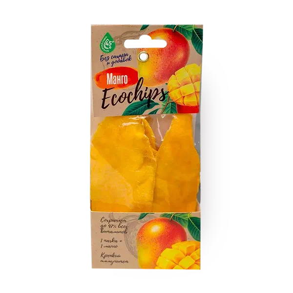 Манго сушёное Biorganic Ecochips