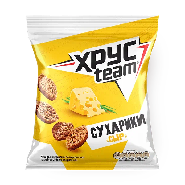 Сухарики Xрусteam со вкусом сыра
