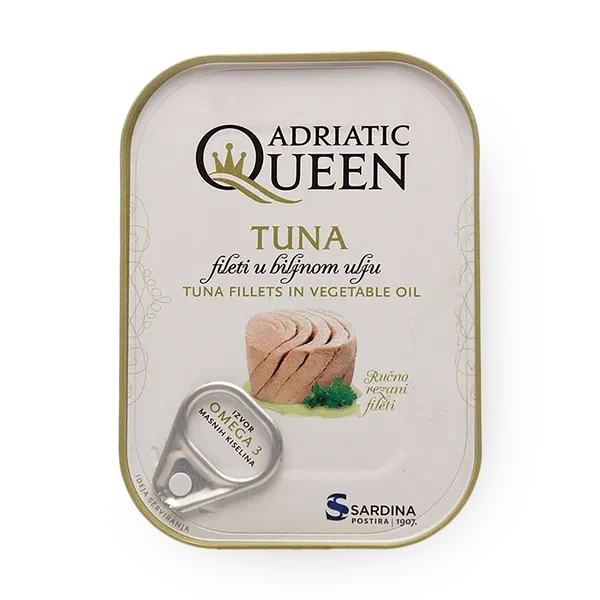Тунец филе Adriatic Queen в масле