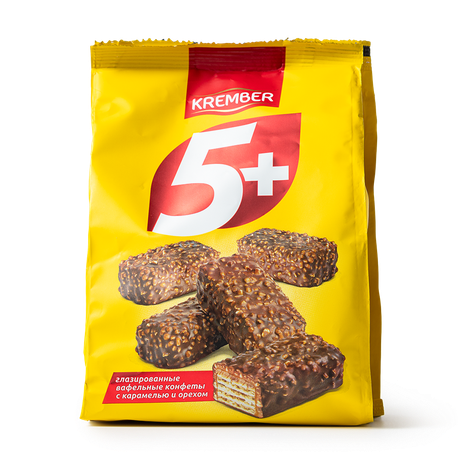 Вафли «5+» с арахисом