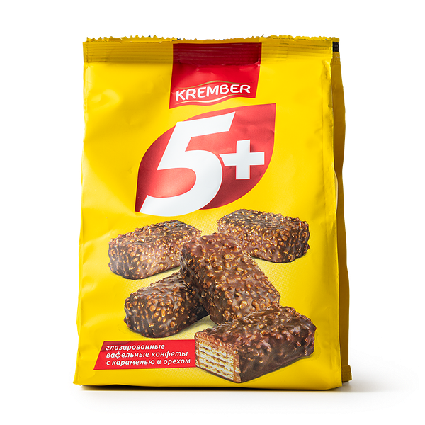 Вафли «5+» с арахисом