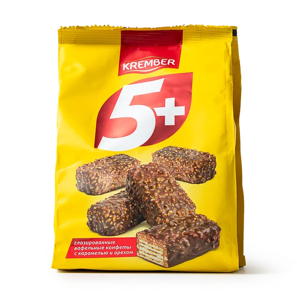 Вафли «5+» с арахисом