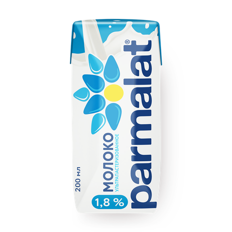 Молоко 1,8% Parmalat ультрапастеризованное