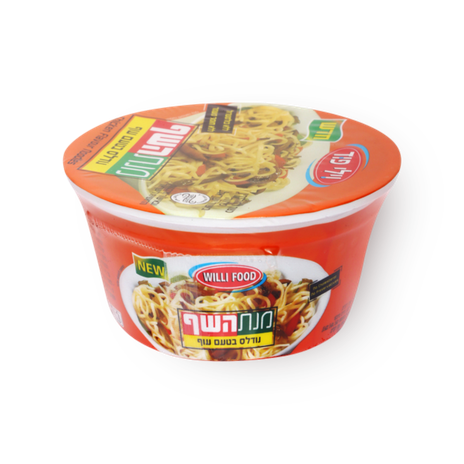 Manat Hashef- Chicken flavored soup with noodles