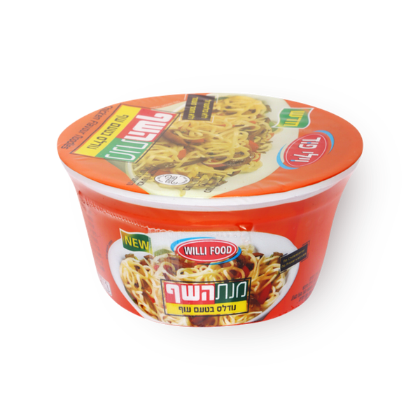 Manat Hashef- Chicken flavored soup with noodles