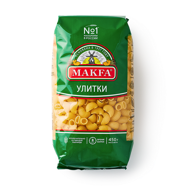 Макаро­ны Улитки Makfa