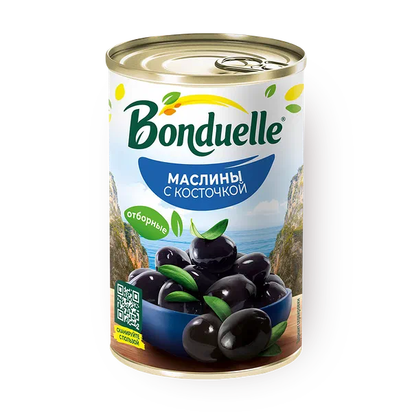 Маслины с косточкой Bonduelle