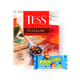 Чай чёрный Tess Pleasure с шиповником и яблоком в пакетиках, 100 pc. + Печенье-сэндвич Pick Up Choko&Milk, 28 g
