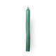 Свеча столовая Candles Asia зелёная