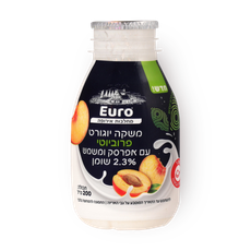 Probiotic yogurt drink with Peach and Apricot 2.3%